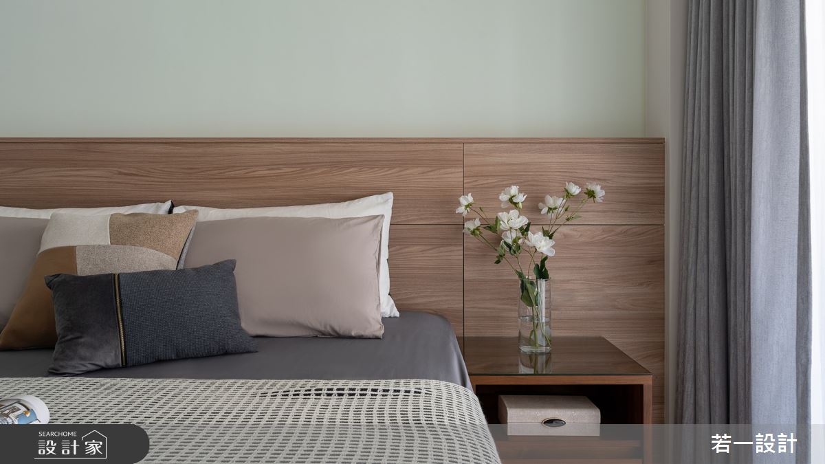 80坪新成屋(5年以下)＿輕奢風臥室案例圖片＿若一設計＿若一_蘊意之21