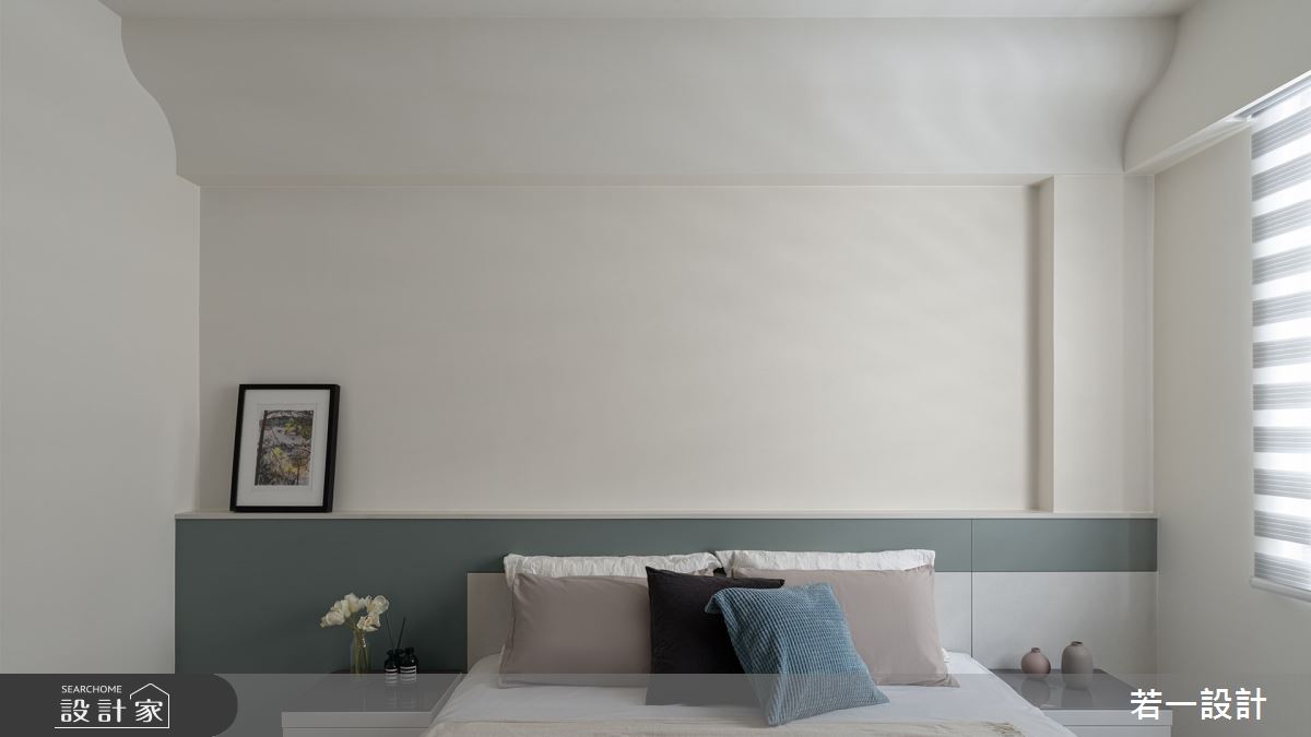 80坪新成屋(5年以下)＿輕奢風臥室案例圖片＿若一設計＿若一_蘊意之22