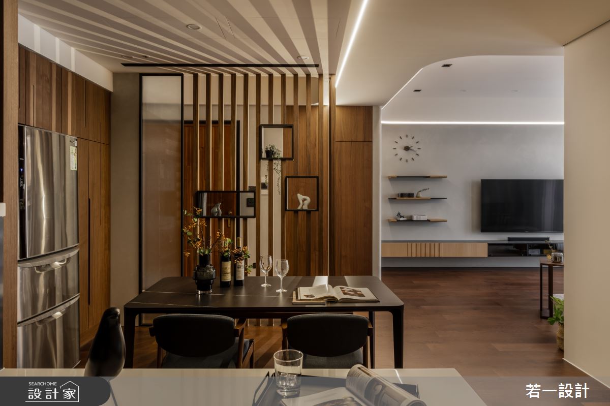 38坪新成屋(5年以下)＿現代人文風客廳餐廳案例圖片＿若一設計＿若一_靜憩之8
