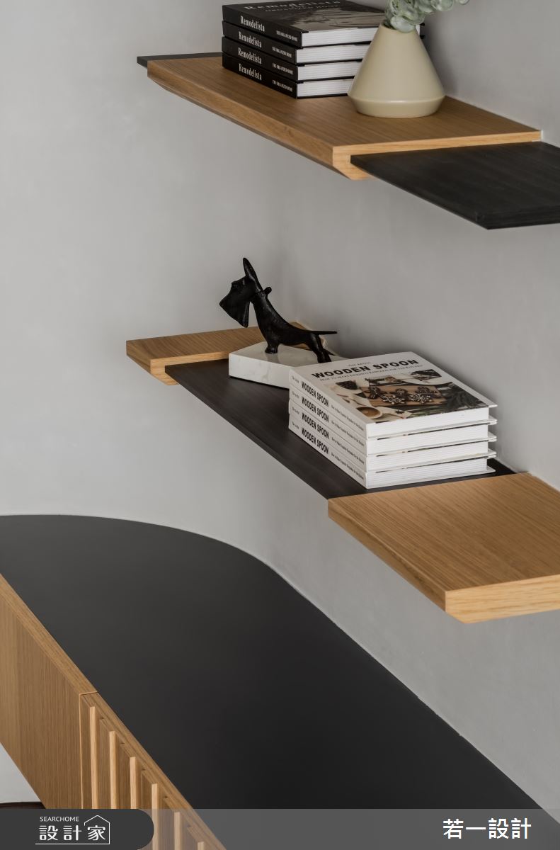 38坪新成屋(5年以下)＿現代人文風客廳案例圖片＿若一設計＿若一_靜憩之9