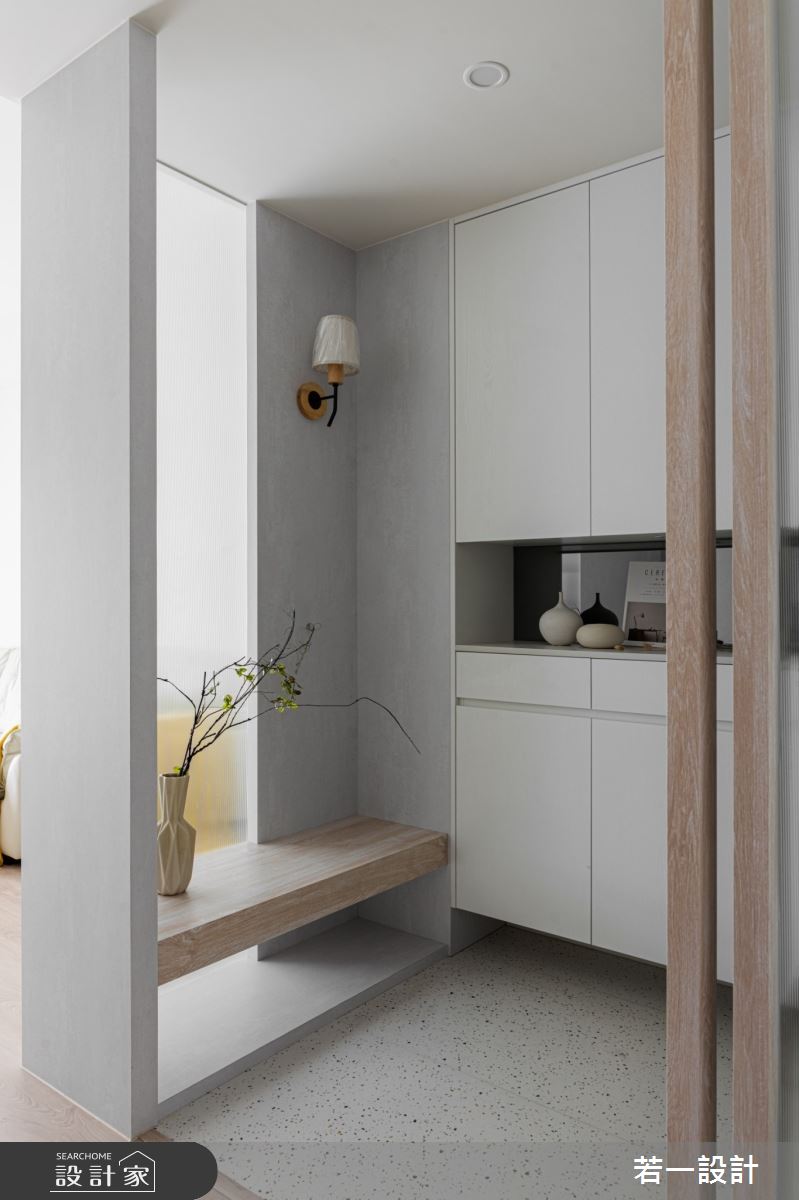 新成屋(5年以下)＿日式無印風玄關案例圖片＿若一設計＿若一_沐曦之11