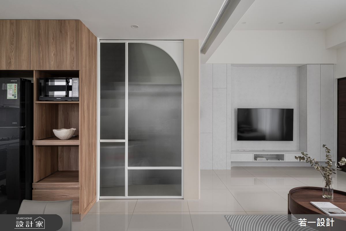 70坪中古屋(5~15年)＿簡約風客廳案例圖片＿若一設計＿若一_暄湲之11