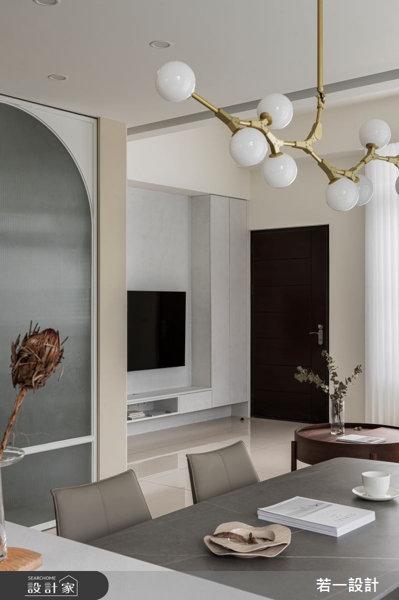 70坪中古屋(5~15年)＿簡約風客廳餐廳案例圖片＿若一設計＿若一_暄湲之12