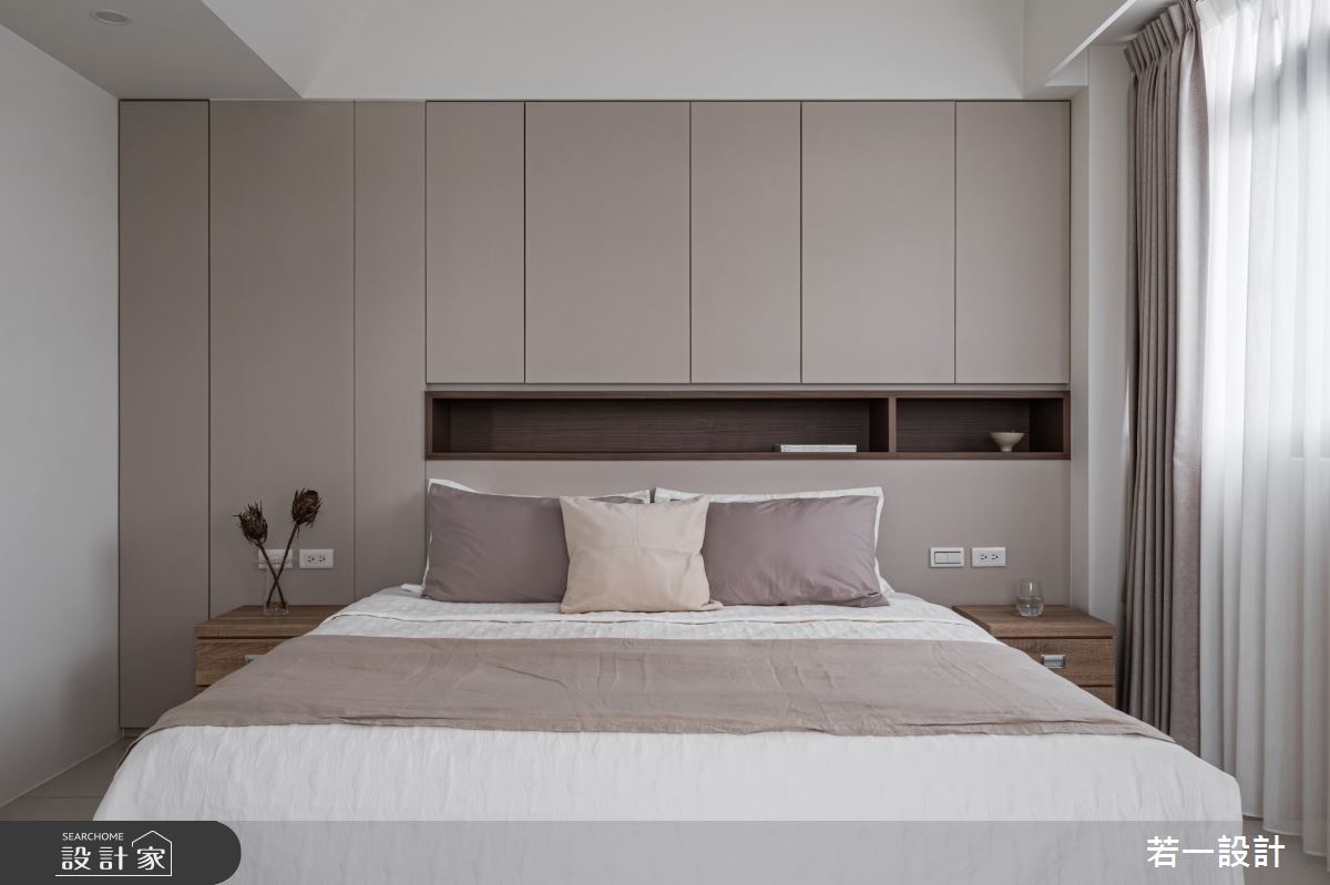 70坪中古屋(5~15年)＿簡約風臥室案例圖片＿若一設計＿若一_暄湲之13
