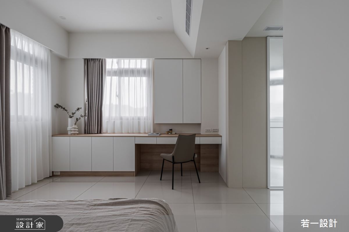 70坪中古屋(5~15年)＿簡約風臥室案例圖片＿若一設計＿若一_暄湲之14