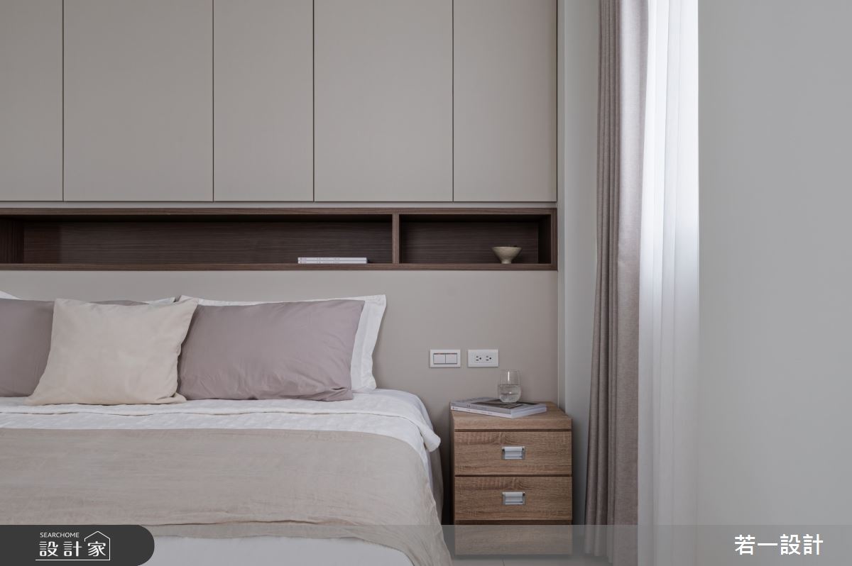 70坪中古屋(5~15年)＿簡約風臥室案例圖片＿若一設計＿若一_暄湲之15