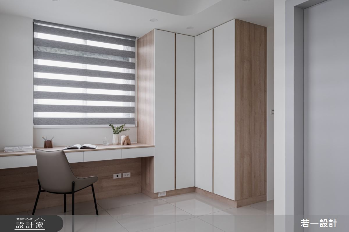70坪中古屋(5~15年)＿簡約風臥室案例圖片＿若一設計＿若一_暄湲之20