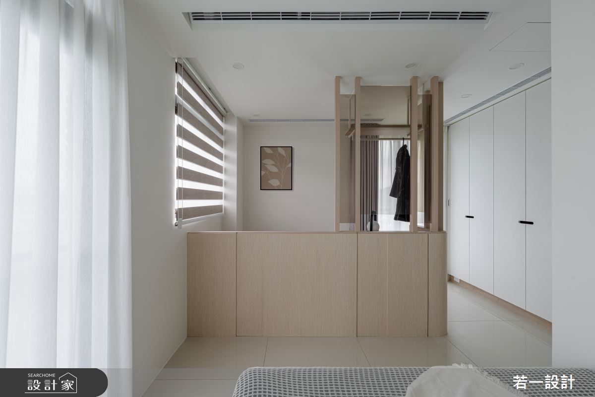 70坪中古屋(5~15年)＿簡約風臥室案例圖片＿若一設計＿若一_暄湲之24