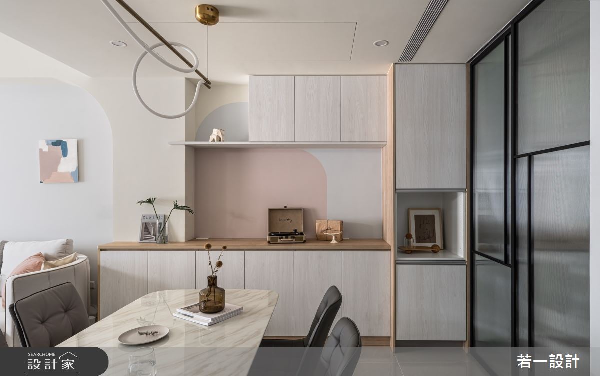18坪新成屋(5年以下)＿北歐風餐廳案例圖片＿若一設計＿若一_澄境之5