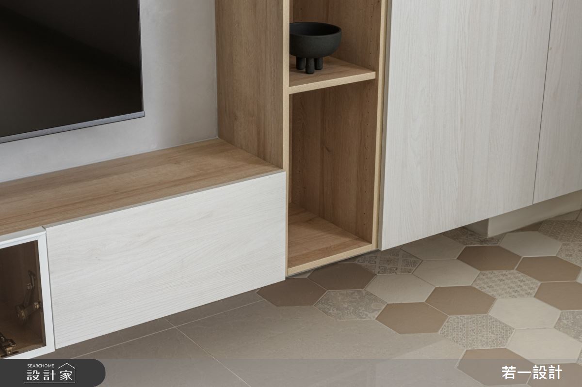 18坪新成屋(5年以下)＿北歐風玄關案例圖片＿若一設計＿若一_澄境之10