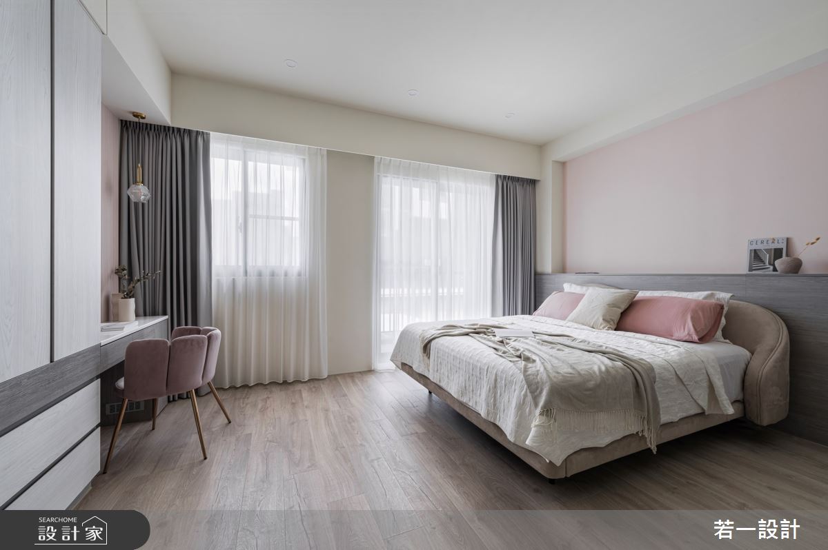18坪新成屋(5年以下)＿北歐風臥室案例圖片＿若一設計＿若一_澄境之11