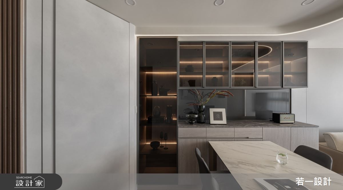 17坪新成屋(5年以下)＿現代風餐廳案例圖片＿若一設計＿若一_敘.覓之10