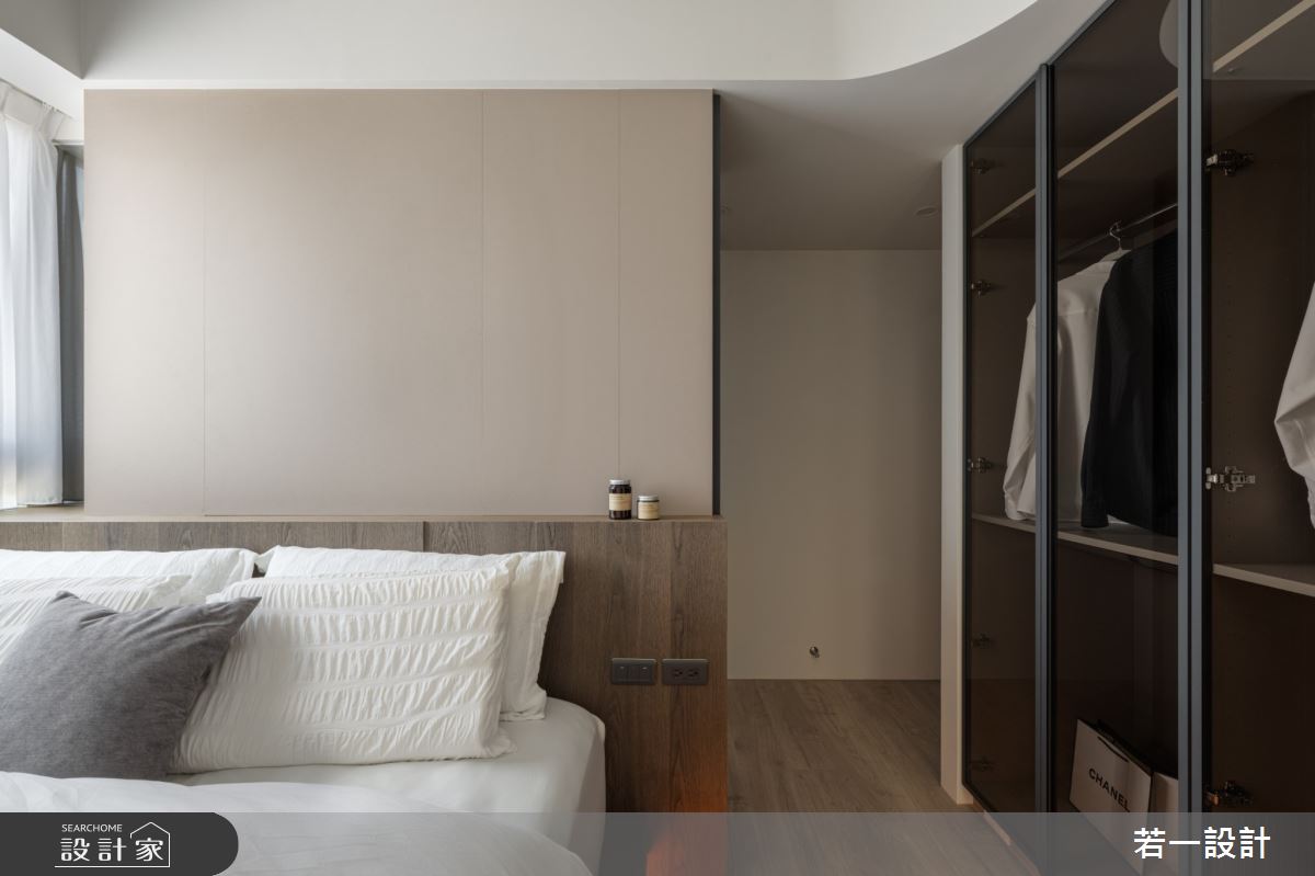 17坪新成屋(5年以下)＿現代風臥室案例圖片＿若一設計＿若一_敘.覓之14