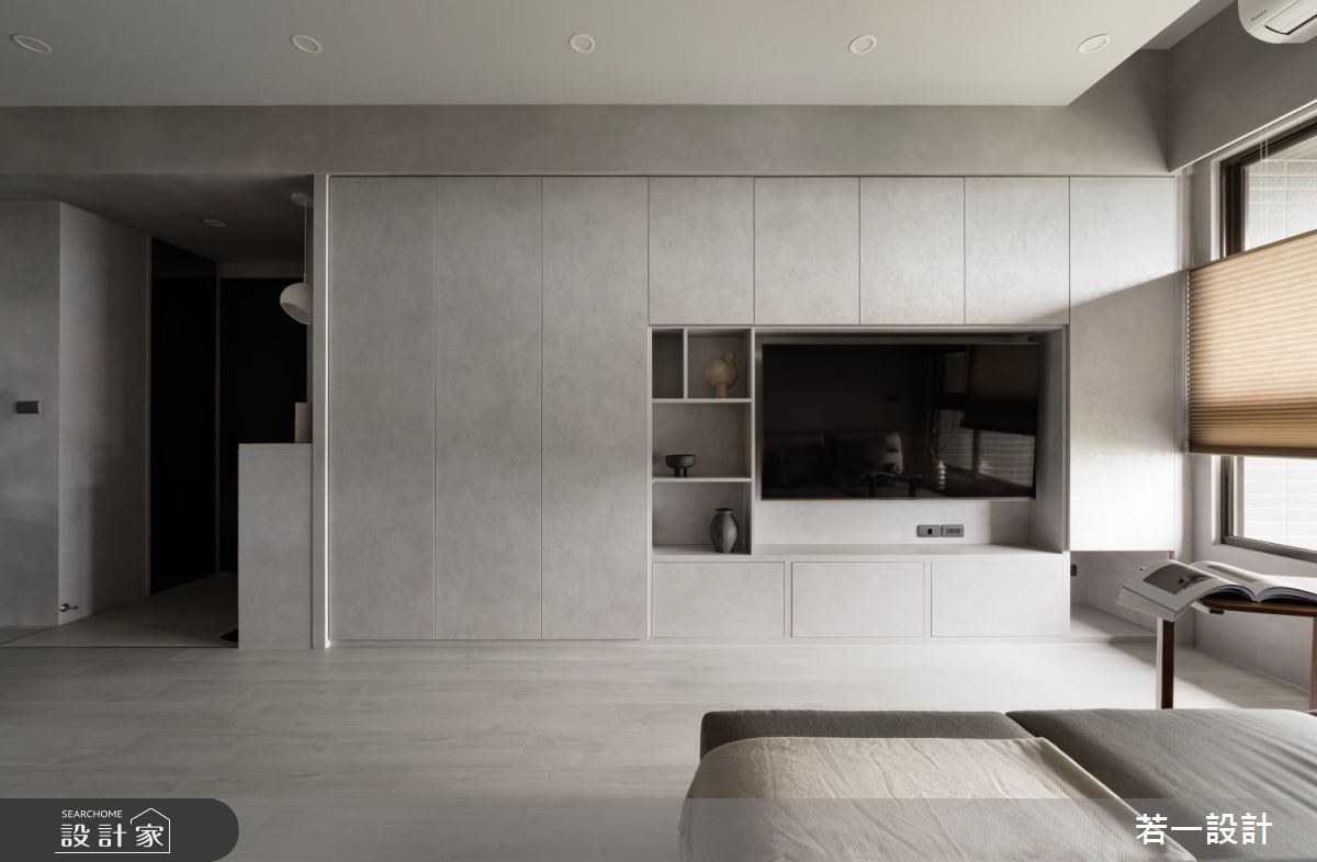 12坪新成屋(5年以下)＿混搭風客廳案例圖片＿若一設計＿若一_凝玥之2