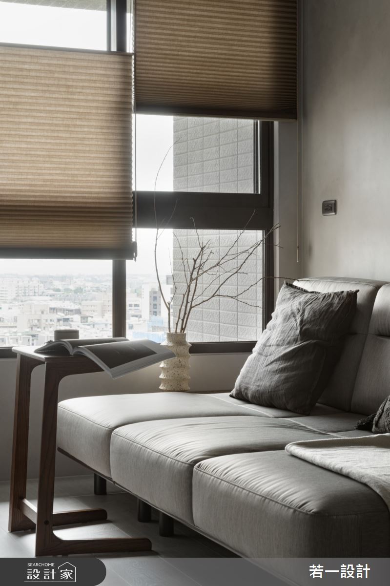 12坪新成屋(5年以下)＿混搭風客廳案例圖片＿若一設計＿若一_凝玥之5