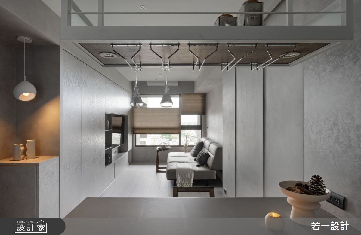 12坪新成屋(5年以下)＿混搭風客廳餐廳案例圖片＿若一設計＿若一_凝玥之9
