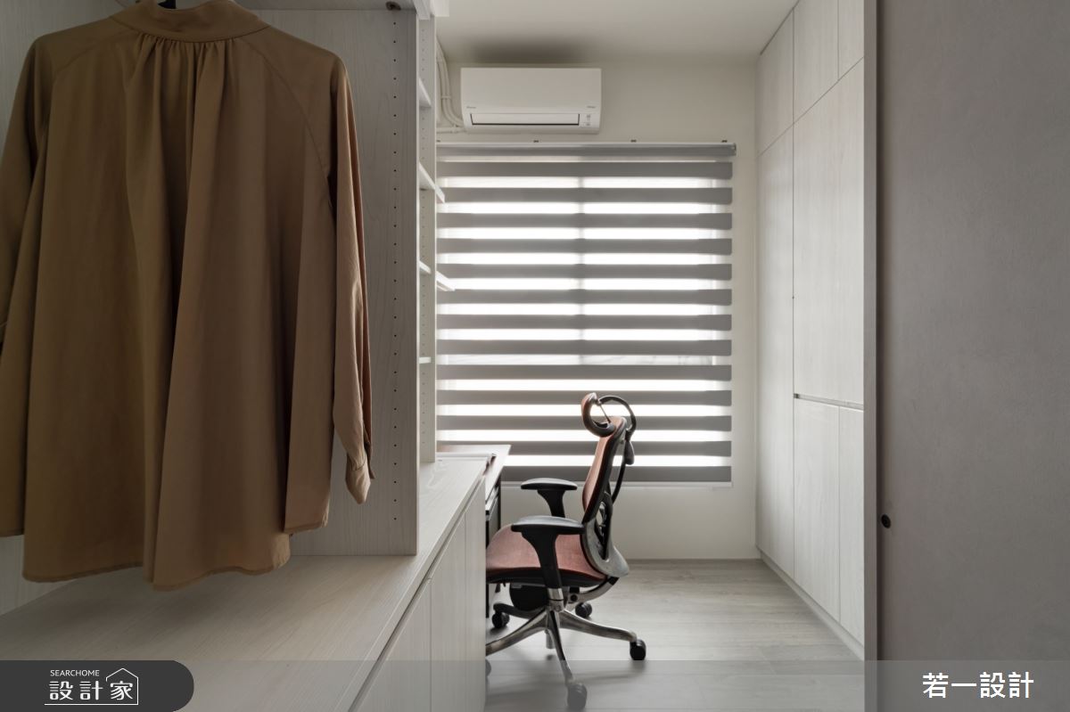 12坪新成屋(5年以下)＿混搭風書房工作區案例圖片＿若一設計＿若一_凝玥之13