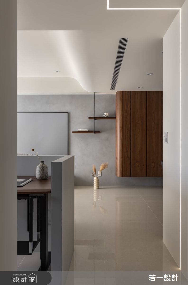 20坪新成屋(5年以下)＿現代風走廊案例圖片＿若一設計＿若一_拾光之11