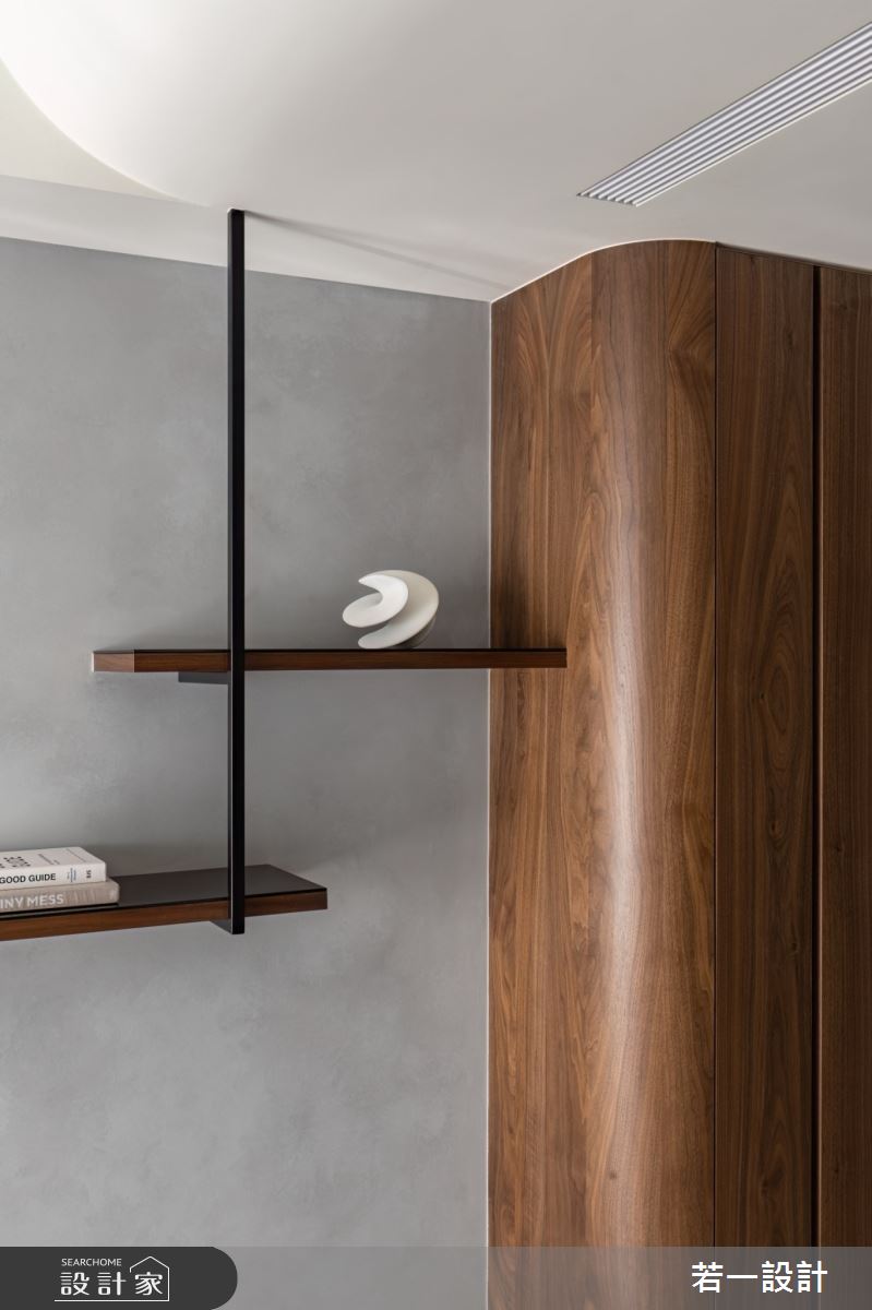20坪新成屋(5年以下)＿現代風客廳案例圖片＿若一設計＿若一_拾光之12