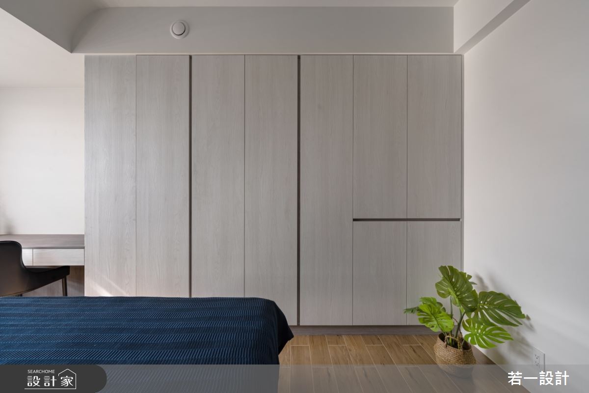 20坪新成屋(5年以下)＿現代風臥室案例圖片＿若一設計＿若一_拾光之15