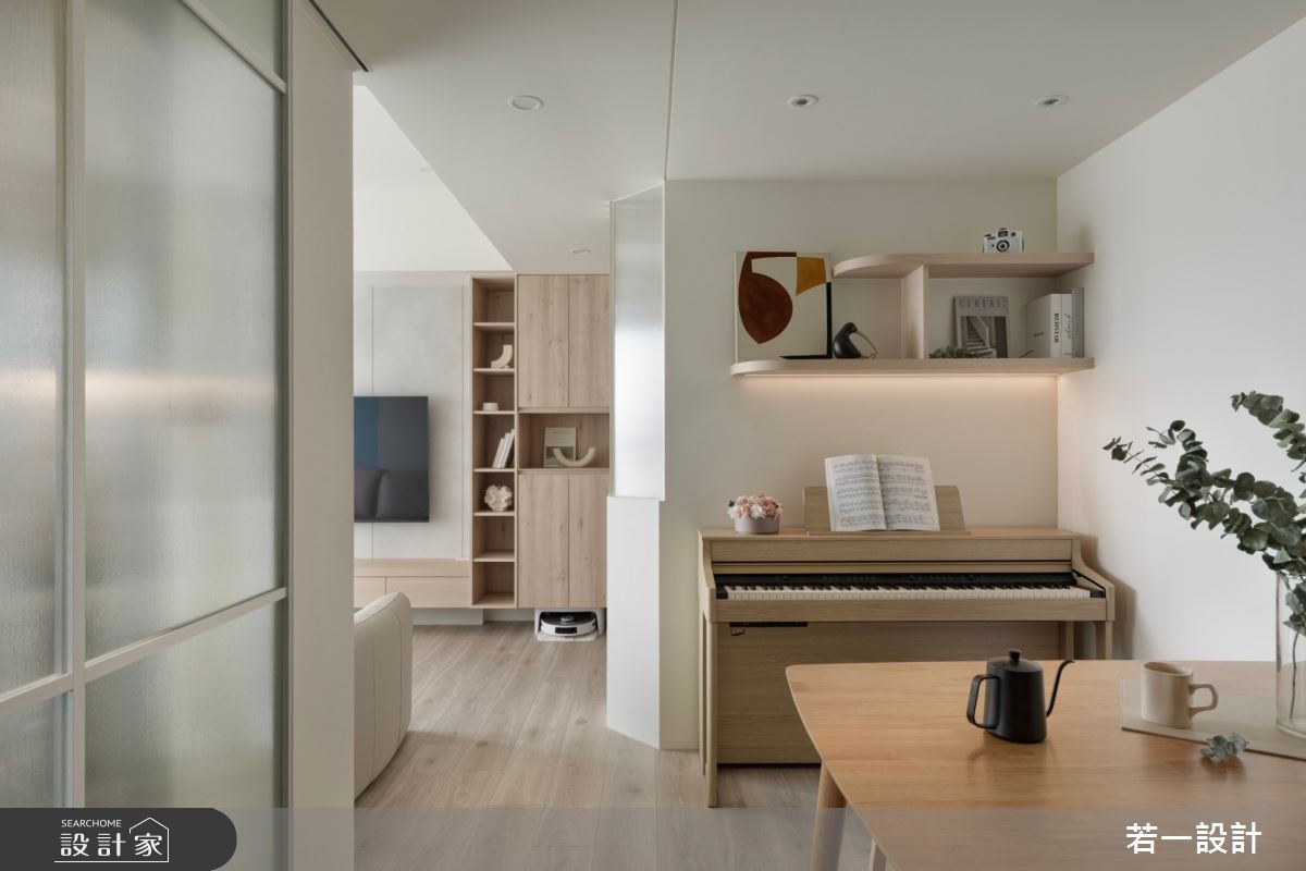 15坪新成屋(5年以下)＿北歐風餐廳案例圖片＿若一設計＿若一_翠璄之9