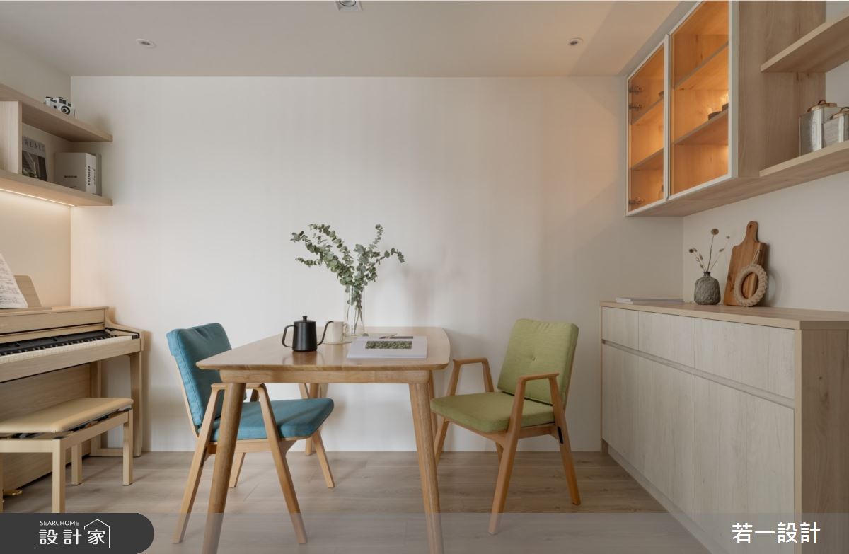 15坪新成屋(5年以下)＿北歐風餐廳案例圖片＿若一設計＿若一_翠璄之10
