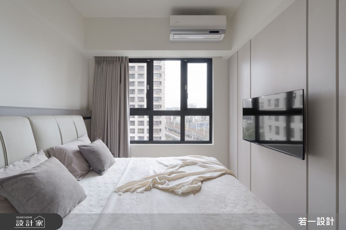 15坪新成屋(5年以下)＿北歐風臥室案例圖片＿若一設計＿若一_翠璄之14