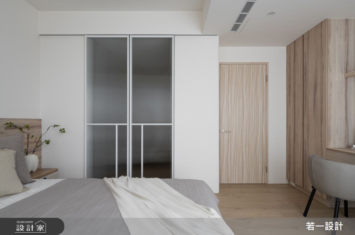50坪老屋(16~30年)＿北歐風臥室案例圖片＿若一設計＿若一_曦韻之9