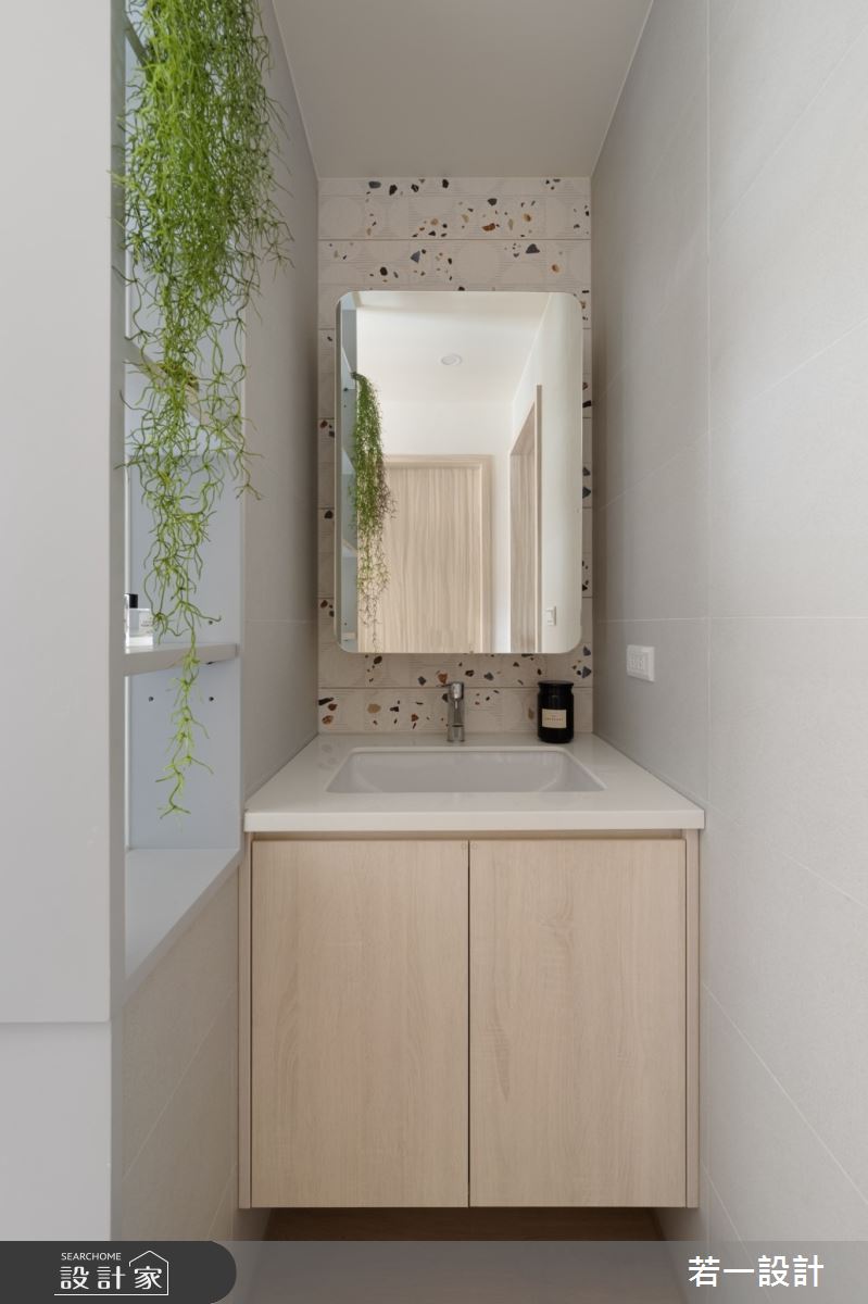 50坪老屋(16~30年)＿北歐風浴室案例圖片＿若一設計＿若一_曦韻之15