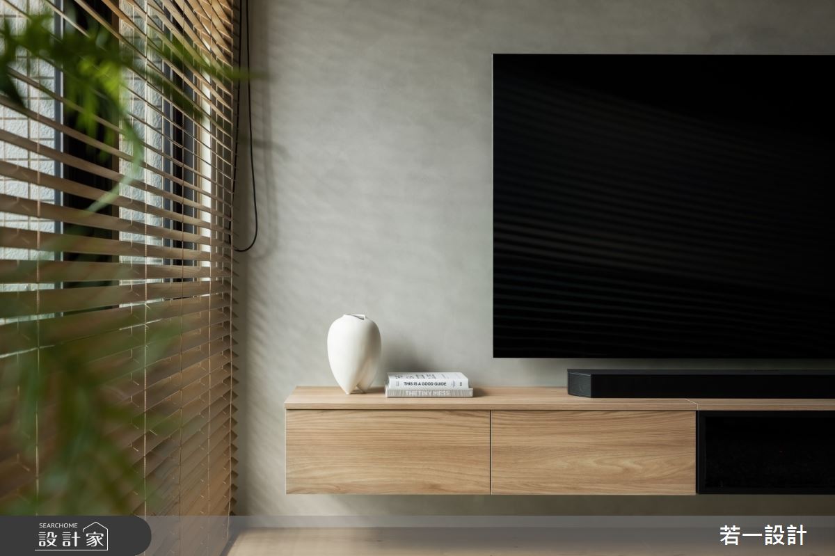 28坪中古屋(5~15年)＿日式風客廳案例圖片＿若一設計＿若一_沐寂之6