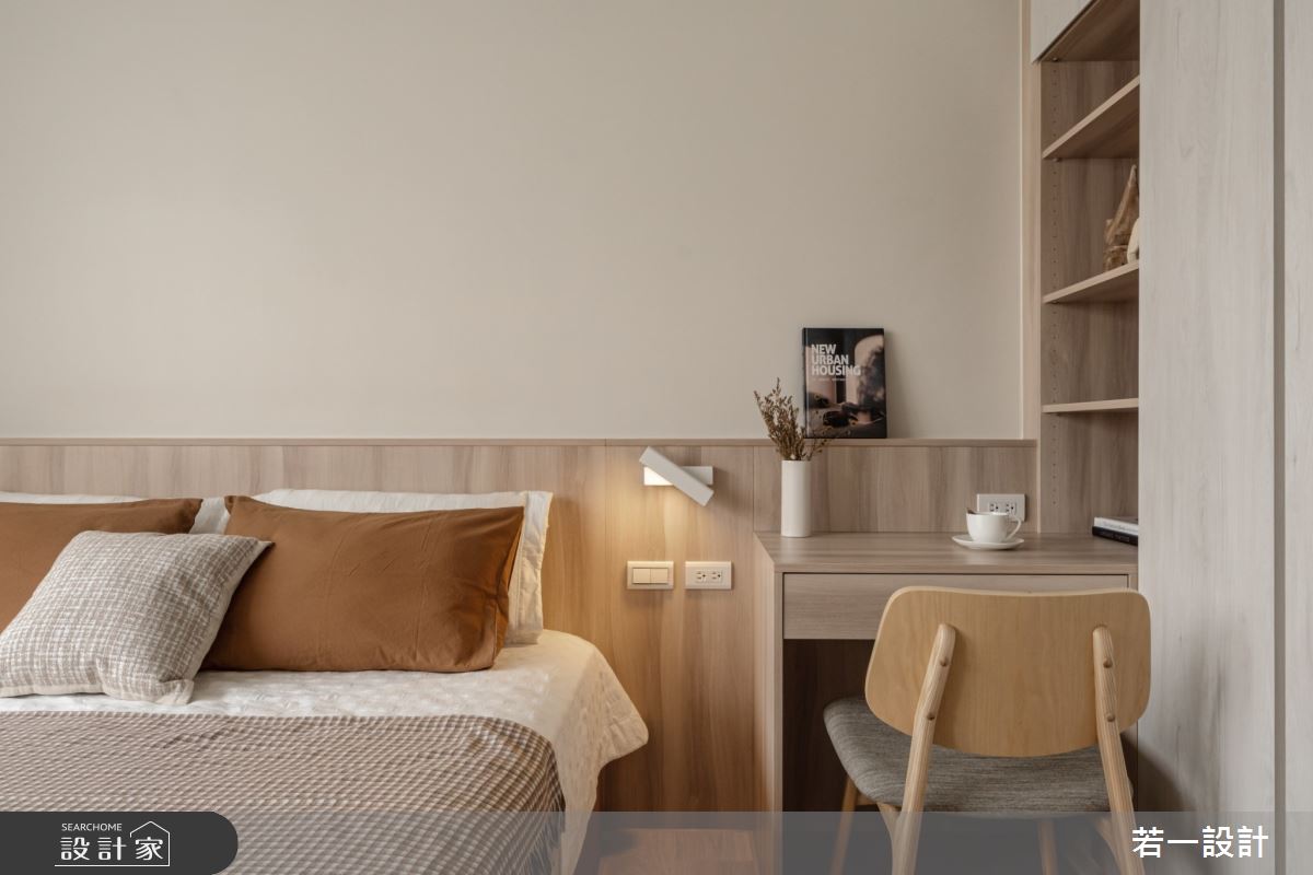 老屋(16~30年)＿日式風臥室案例圖片＿若一設計＿若一_秋暮之12