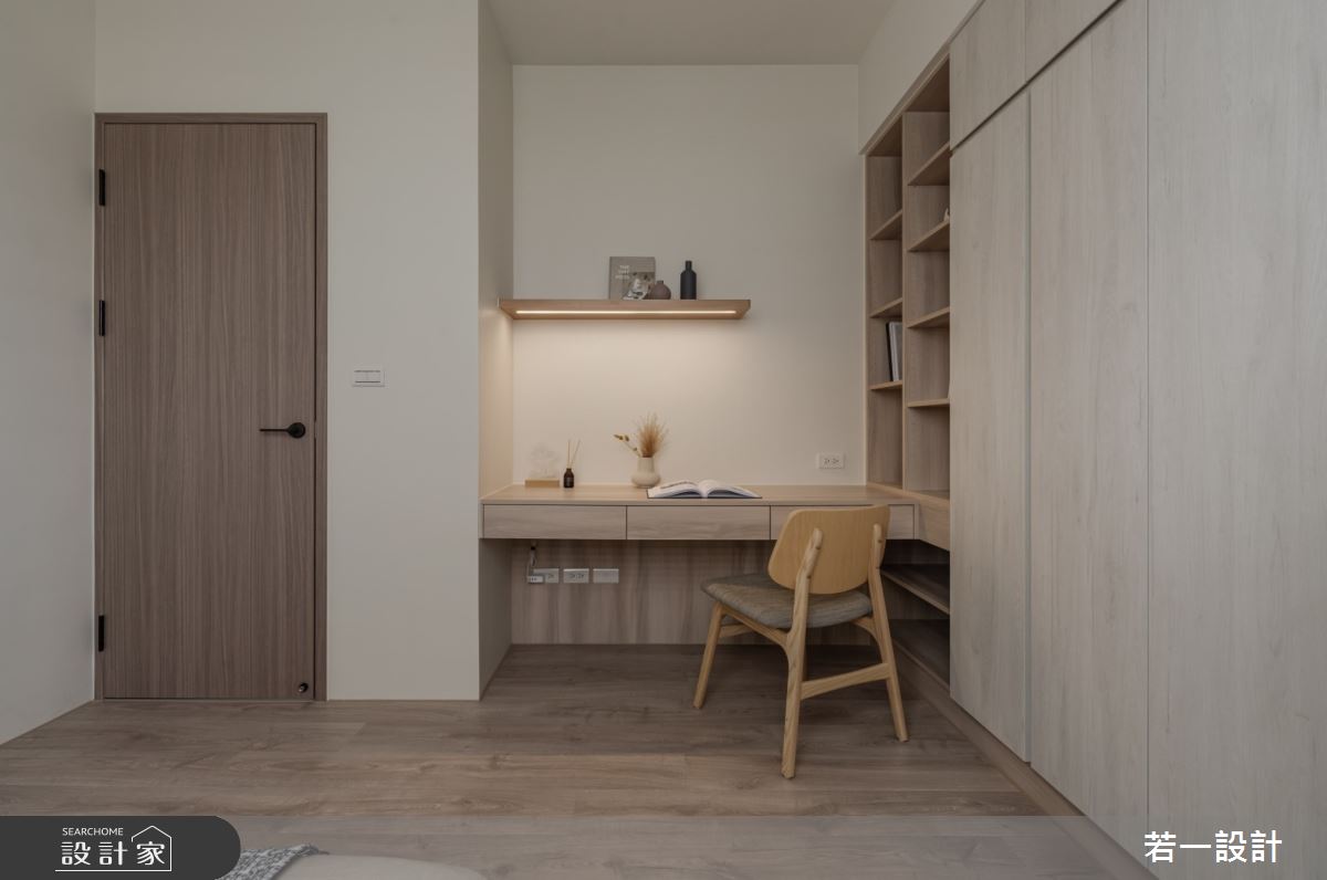 老屋(16~30年)＿日式風臥室案例圖片＿若一設計＿若一_秋暮之15