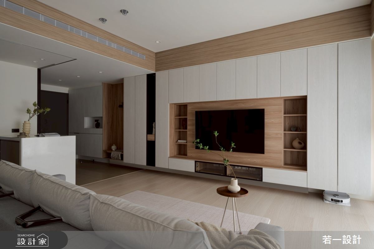 中古屋(5~15年)＿簡約風客廳吧檯案例圖片＿若一設計＿若一_漫影之2