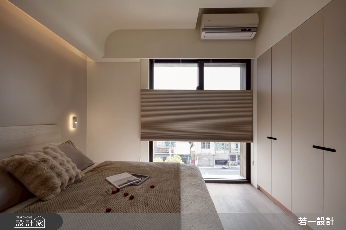 19坪新成屋(5年以下)＿北歐風臥室案例圖片＿若一設計＿若一_伴嶼之14