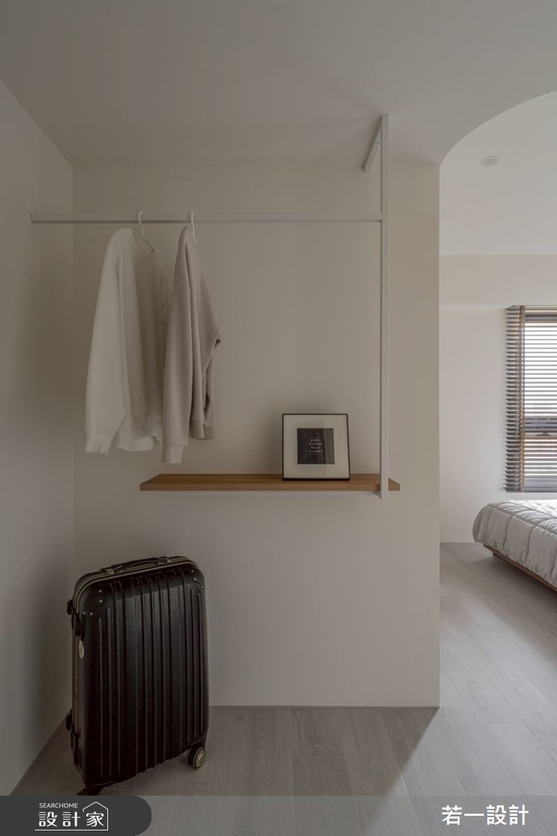 20坪新成屋(5年以下)＿混搭風臥室案例圖片＿若一設計＿若一_睦境之15