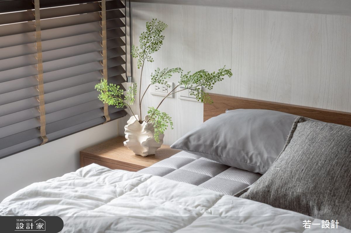 20坪新成屋(5年以下)＿混搭風臥室案例圖片＿若一設計＿若一_睦境之14