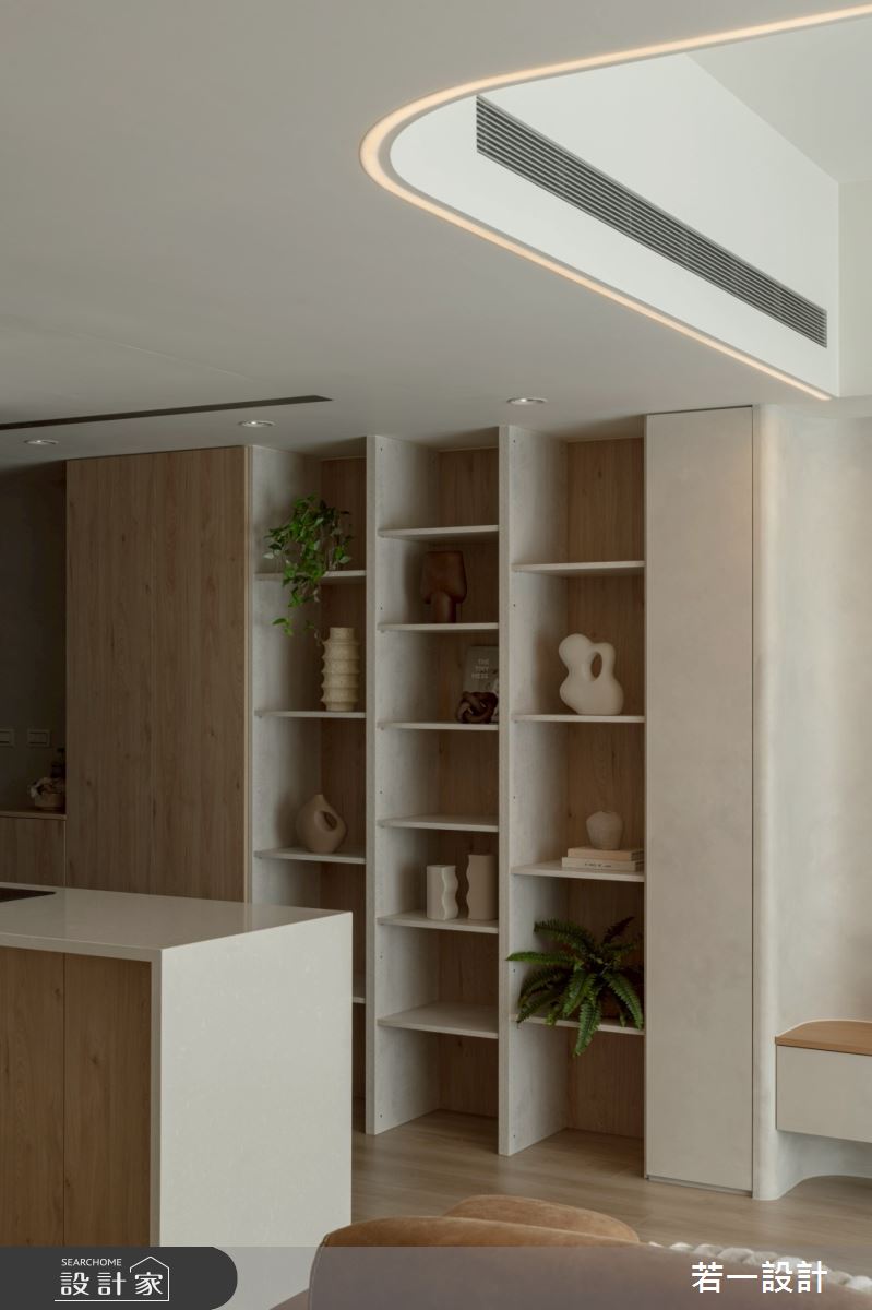 新成屋(5年以下)＿混搭風玄關案例圖片＿若一設計＿若一_暮木光影之13