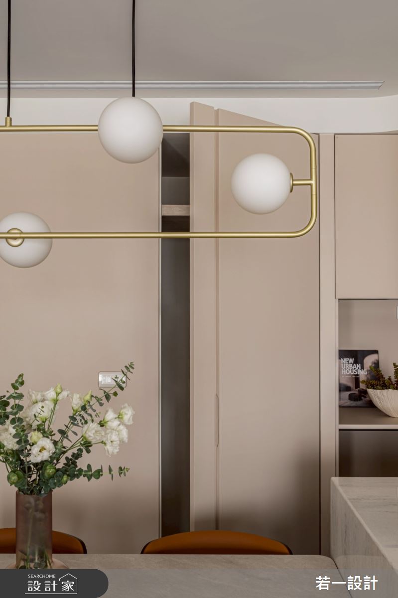 25坪新成屋(5年以下)＿奶茶風餐廳案例圖片＿若一設計＿若一_映禾之9