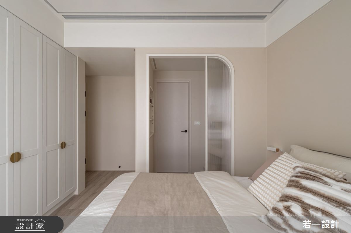 33坪新成屋(5年以下)＿新古典臥室案例圖片＿若一設計＿若一_柔霧之11