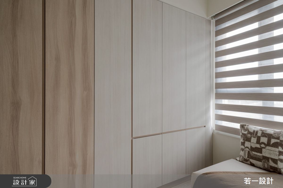 新成屋(5年以下)＿韓系奶油風臥室案例圖片＿若一設計＿若一_雲珀之15