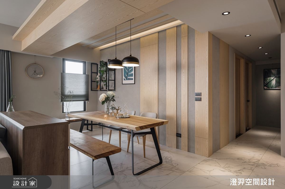 40坪新成屋(5年以下)＿北歐風餐廳走廊案例圖片＿澄羿空間設計＿澄羿_曦寓之13