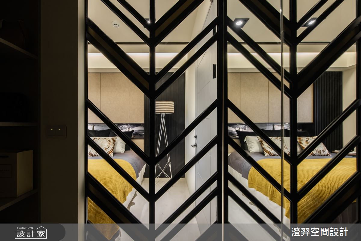 22坪新成屋(5年以下)＿現代風臥室案例圖片＿澄羿空間設計＿澄羿_微醺之24