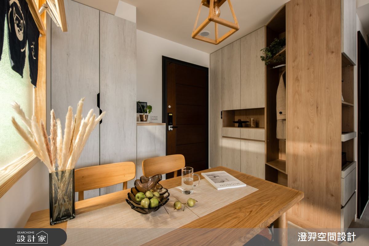 13坪新成屋(5年以下)＿日式無印風玄關餐廳案例圖片＿澄羿空間設計＿澄羿_歲月靜好之2
