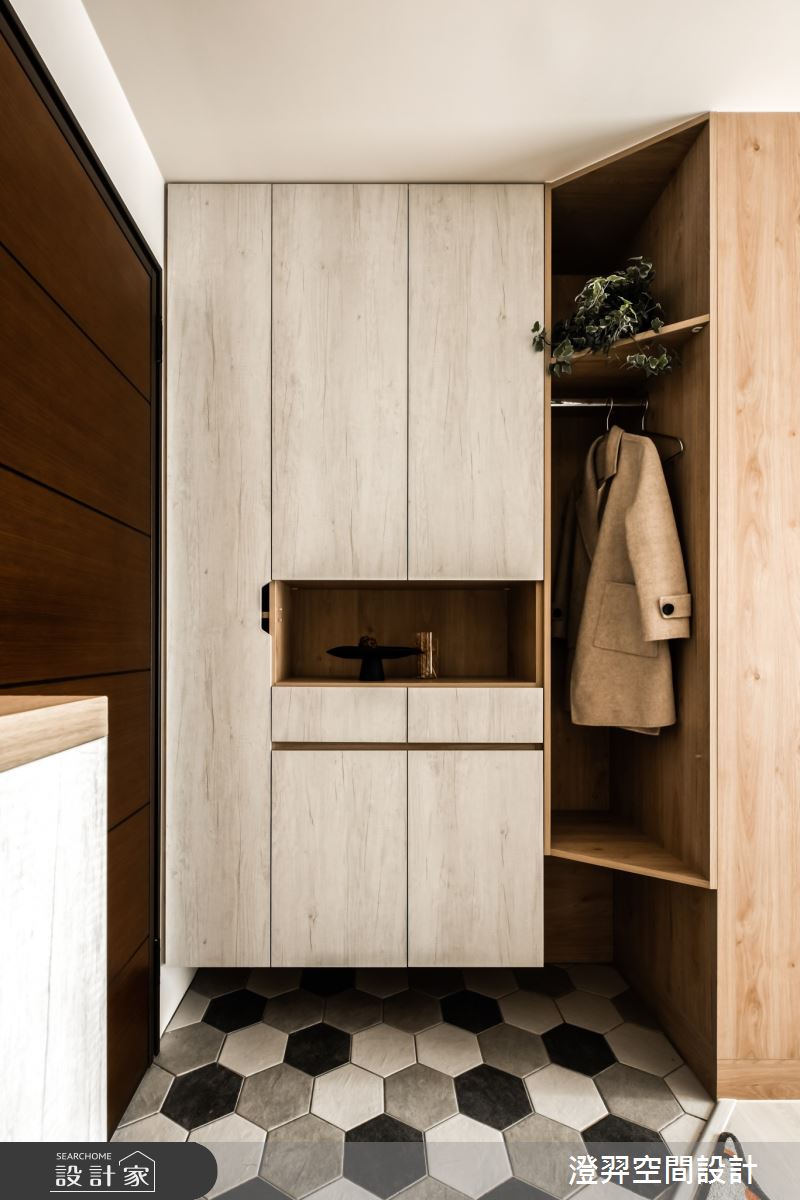 13坪新成屋(5年以下)＿日式無印風玄關案例圖片＿澄羿空間設計＿澄羿_歲月靜好之3