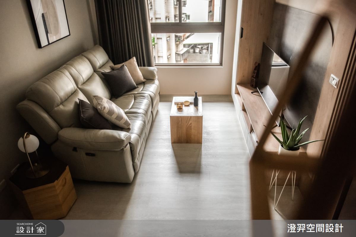 13坪新成屋(5年以下)＿日式無印風客廳案例圖片＿澄羿空間設計＿澄羿_歲月靜好之14