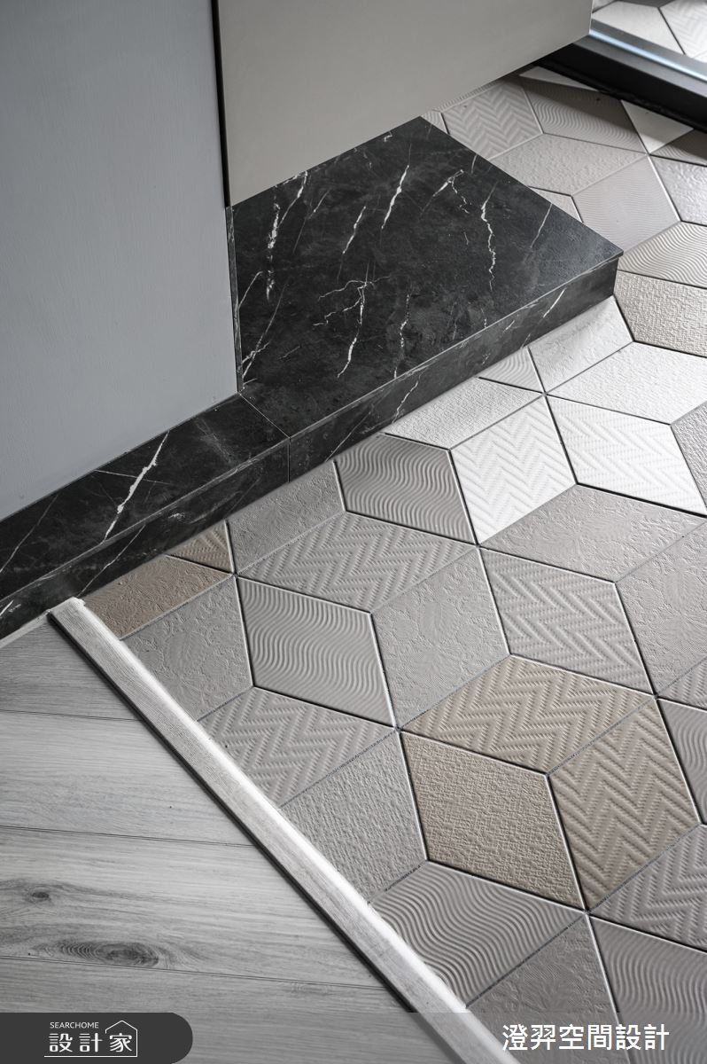 35坪老屋(16~30年)＿現代風玄關案例圖片＿澄羿空間設計＿澄羿_弦月之3