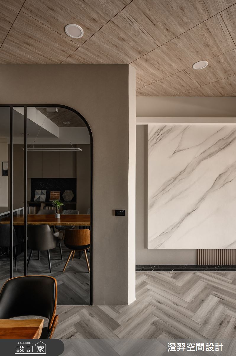35坪老屋(16~30年)＿現代風客廳工作區案例圖片＿澄羿空間設計＿澄羿_弦月之10