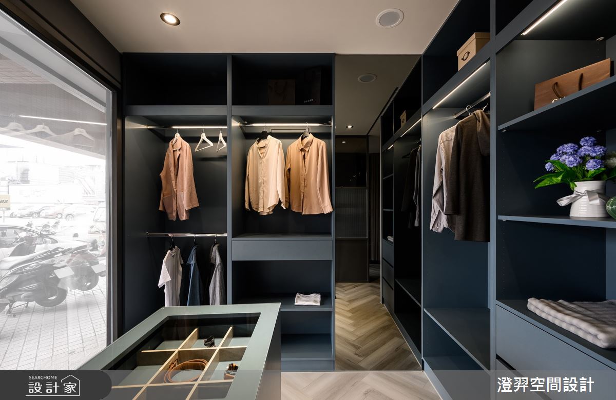35坪老屋(16~30年)＿現代風更衣間案例圖片＿澄羿空間設計＿澄羿_弦月之19