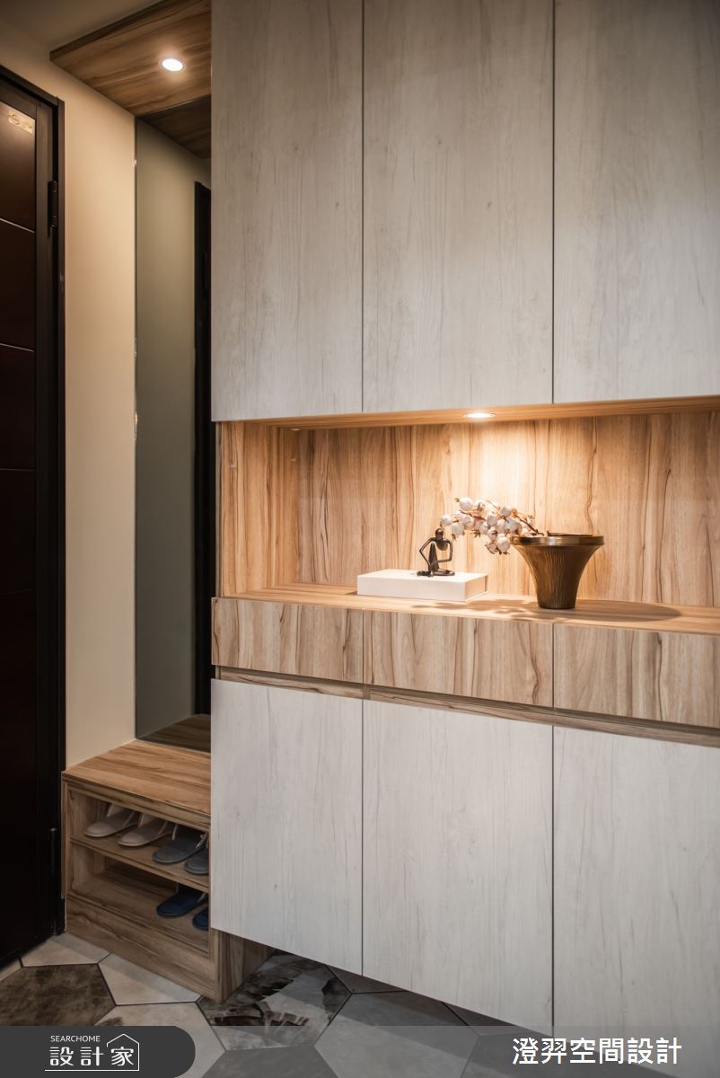 22坪新成屋(5年以下)＿北歐風玄關案例圖片＿澄羿空間設計＿澄羿_日青之3