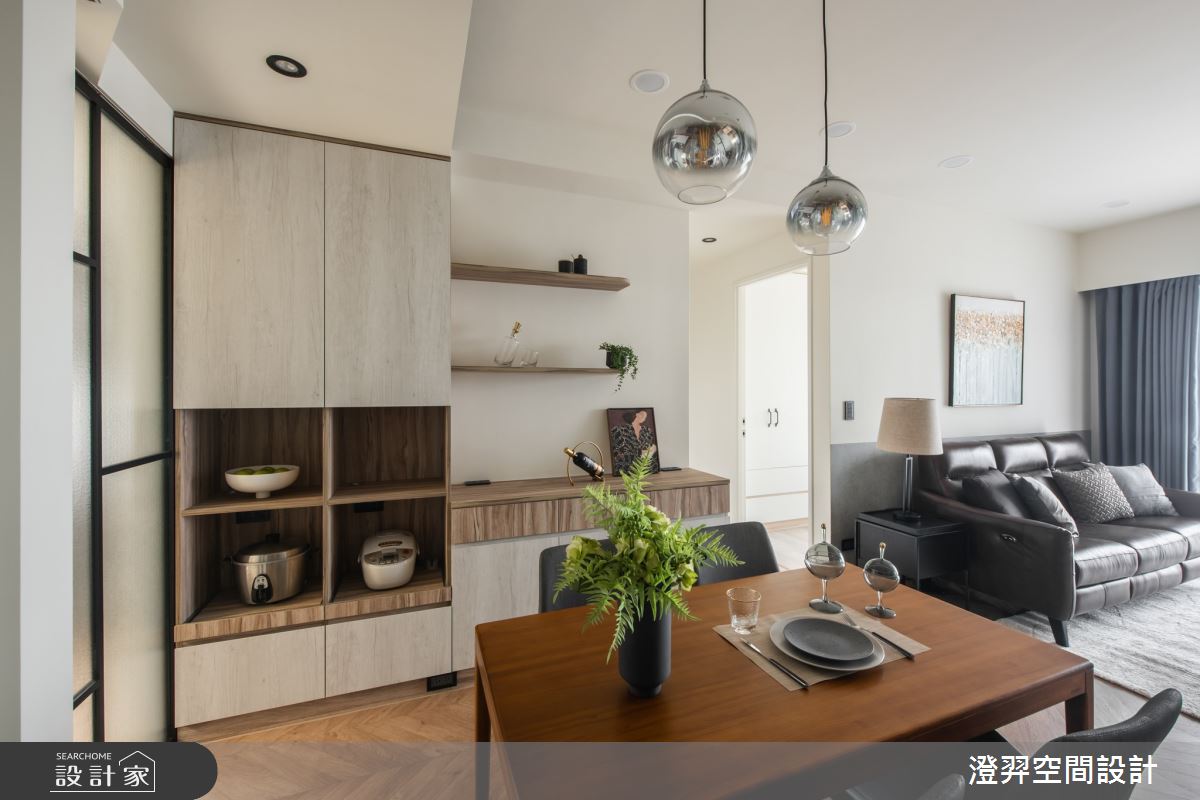 22坪新成屋(5年以下)＿北歐風客廳餐廳案例圖片＿澄羿空間設計＿澄羿_日青之8